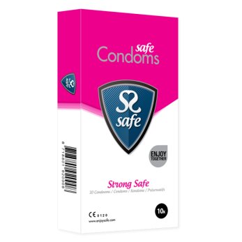 Safe - Strong Condoms 10 pcs 