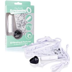 Remote Control Panty Vibrator - White