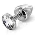  Diogol - Anni Butt Plug Round Stainless Steel 35 m 