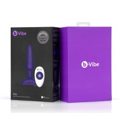 B-Vibe - Trio Remote Control Plug Purple