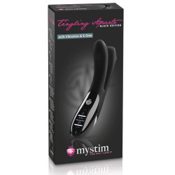 Mystim - Tingling Aparte eStim Vibrator Black