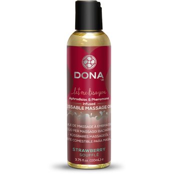  Dona - Kissable Massage Oil Strawberry Souffl 110 ml 