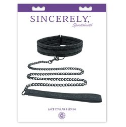 Sincerely Lace Collar and Leash