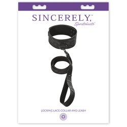 Sincerely Locking Lace Collar & Leash