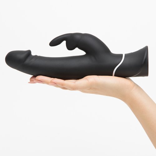 Happy Rabbit - Realistic Rabbit Vibrator Black