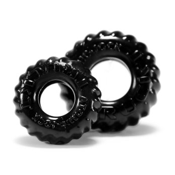  Oxballs - Truckt Cockring 2-pack Black 