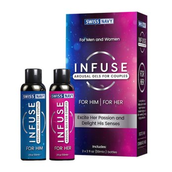 Infuse 2-in-1 Arousal Gel for Him & Her 2 x 59 ml 