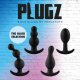  FeelzToys - Plugz Butt Plug Black Nr. 3 