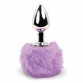  FeelzToys - Bunny Tails Butt Plug Purple 