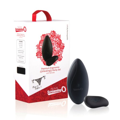 Ergonomic Remote Panty Set Black