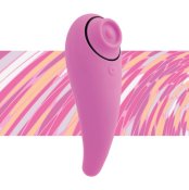 FeelzToys - FemmeGasm Tapping & Tickling Vibrator Pink