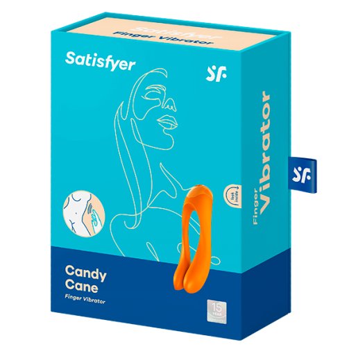 Satisfyer - Candy Candy Finger Vibrator Orange