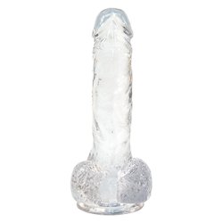 Addiction - Crystal Addiction Clear Dong 18 cm