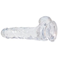 Addiction - Crystal Addiction Clear Dong 18 cm