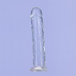 Addiction - Crystal Addiction Vertical Dildo (No Balls) 18 cm