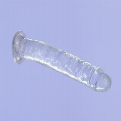 Addiction - Crystal Addiction Vertical Dildo (No Balls) 18 cm