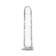  Addiction - Crystal Addiction Vertical Dildo (No Balls) 18 cm 