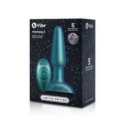 B-Vibe - Rimming 2 Remote Control Space Green