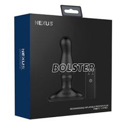 Nexus - Bolster Butt Plug with Inflatable Tip