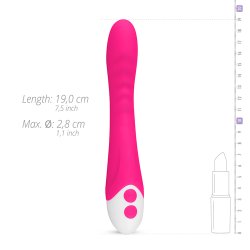 Lunar Vibe Vibrator - Pink G-Spot Vibrator