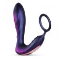  Hueman - Black Hole Anal Vibrator With Cockring 