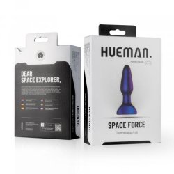 Hueman - Space Force Vibrating Butt Plug