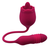 Evolved - Wild Rose Tong Vibrator - Red