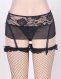  Lace Mesh Garters With G-String 