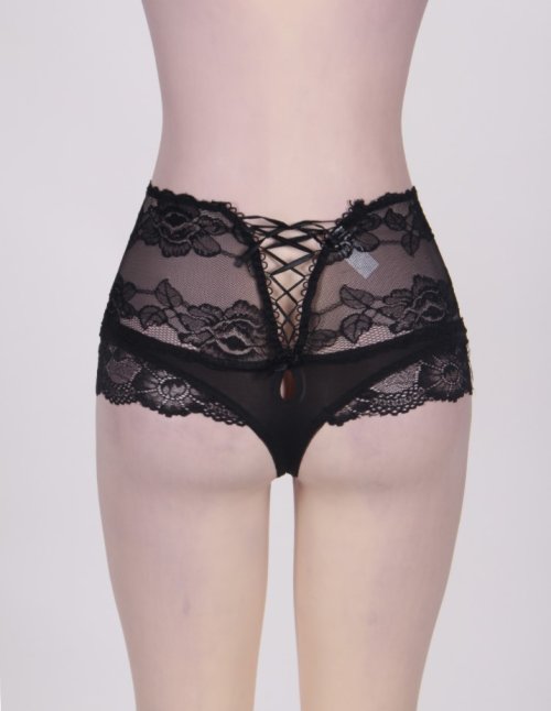 High Waist Lace Trosor