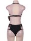  Black Eyelash Lace Strappy BH Set 