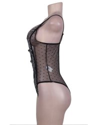 Sexy Fishnet-Body Teddy - M