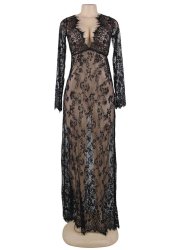 Lace Long Sleepwear Gown