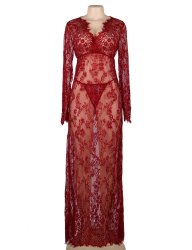 Lace Long Sleepwear Gown