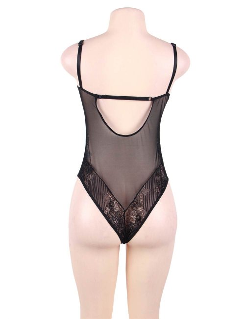 Sheer Lace Teddy