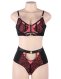  Exquisite Lace with Underwire Bra Set 