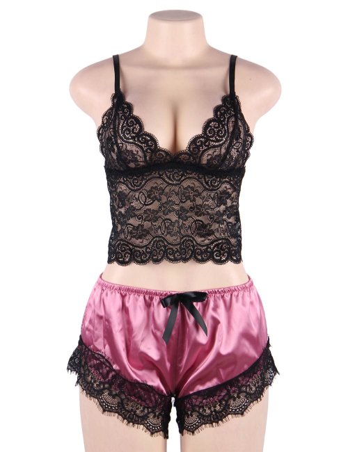 Hollow Sexy Lace Trim Set