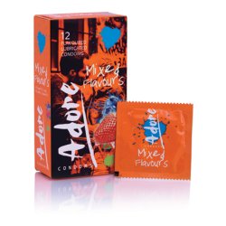 Adore Flavours Kondomer - 12 Condoms