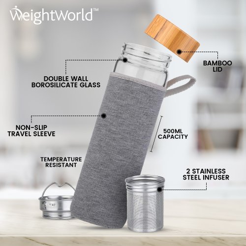WeightWorld Tea Infuser 500ml Bottle