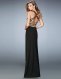  Black Cross-Strapped Gown 