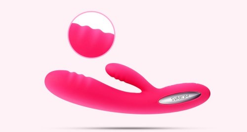 Adonis Rabbit Vibrator Plum Red