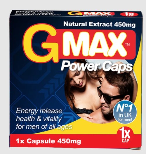 GMAX Power 1 kapsel-Hrdare stnd