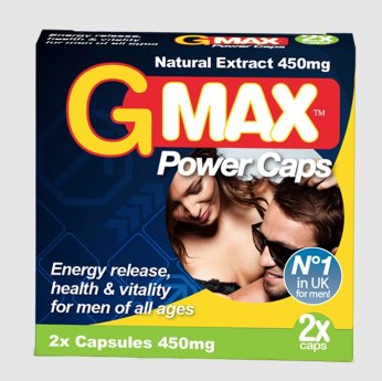  GMAX Power  Erektionshjlp 2 kapslar 