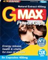  GMAX Power 5 kapslar-Hårdare stånd 