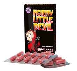 Horny Little Devil 20 kaps-stark erektion spara 34%