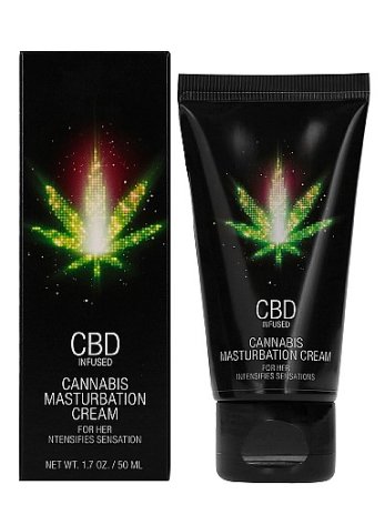 CBD Cannabis Masturbation Cream For Her - 50 ml 