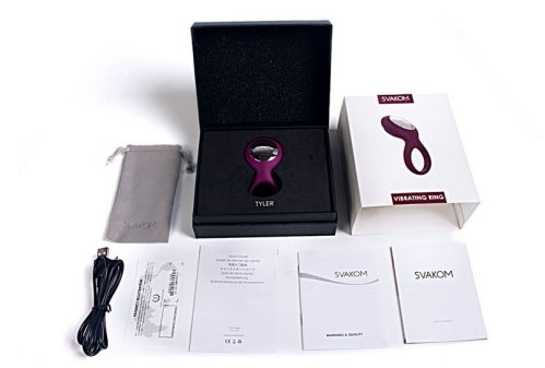 Tyler Vibrating Ring Violet